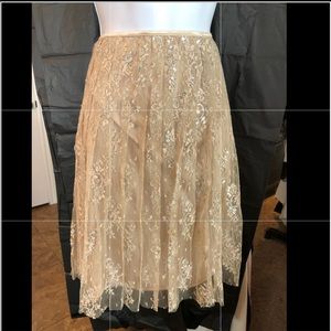 NWOT ArdenB. Sparkly lace skirt XS